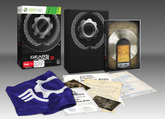 Gears of War 3 Xbox 360 Console (Limited Edition) Unboxing 