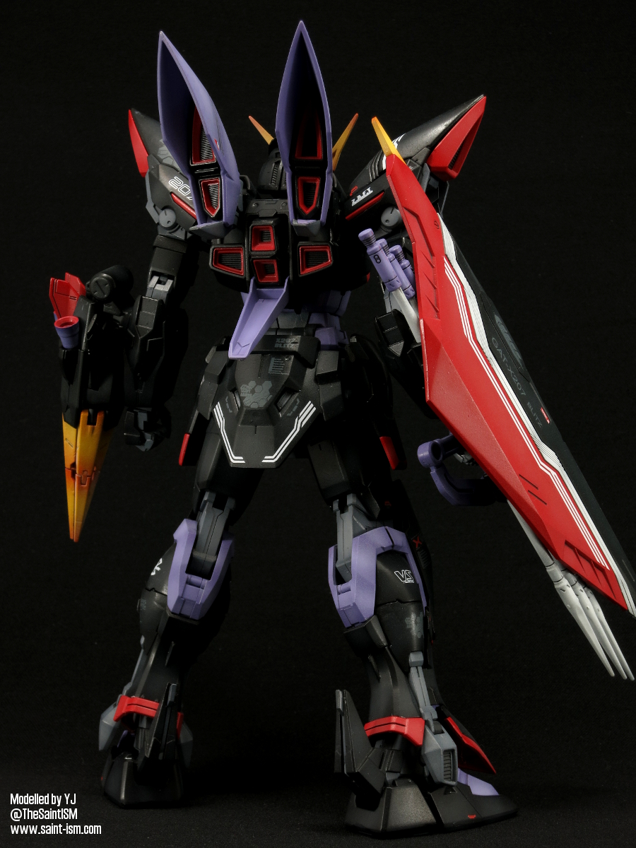 MG Blitz Gundam – Completed | Saint-ism – Gaming, Gunpla, Digital Art