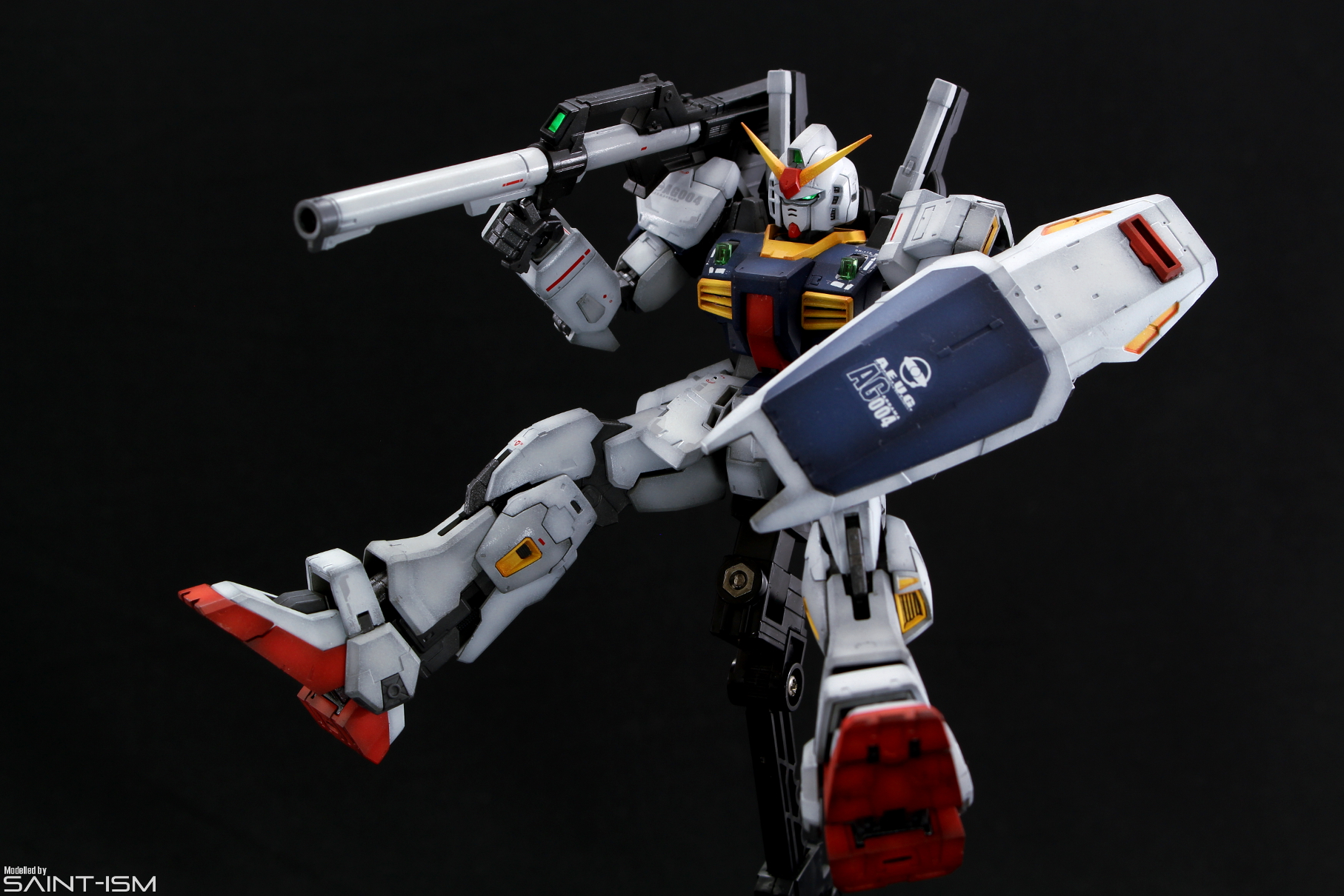 Rg Rx 178 Gundam Mk 2 Saint Ism Gaming Gunpla Digital Art